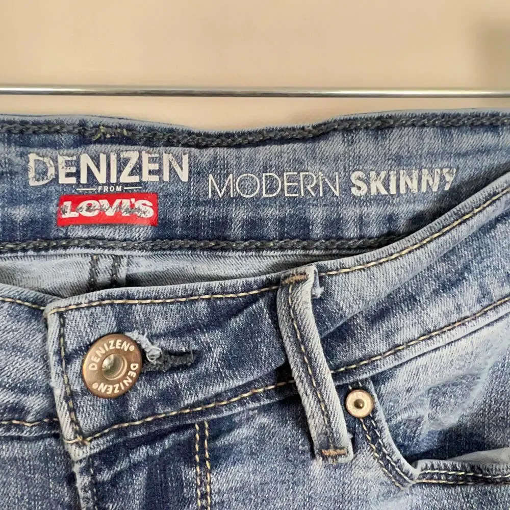 Levi's Denizen Modern Skinny Jeans Size 25 - Picture 3 of 11